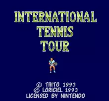 Image n° 7 - screenshots  : International Tennis Tour